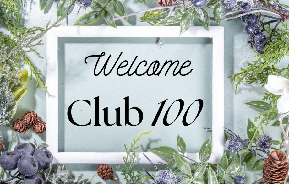 Welcome Club 100